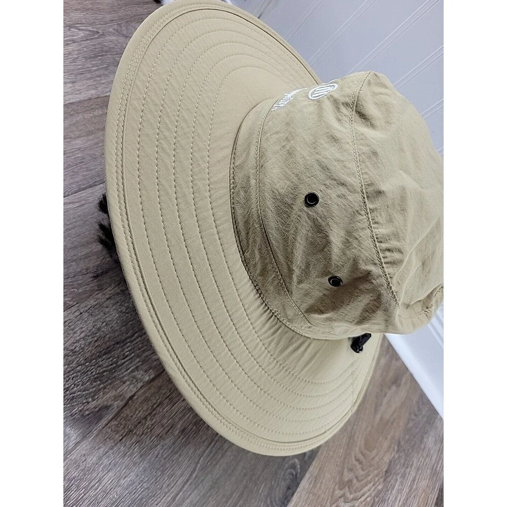 Allianz Championship Watership Imperial Widebrim Golf Hat Sun Beige Nylon S/M